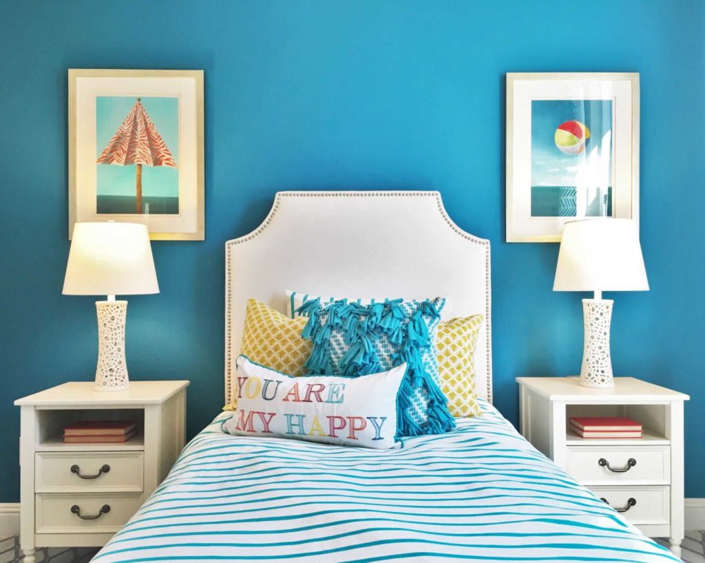 bright and breezy bedroom