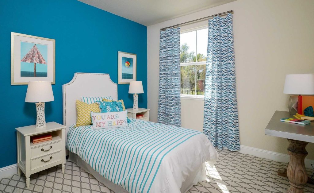 bright and breezy bedroom